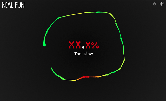 draw a perfect circle