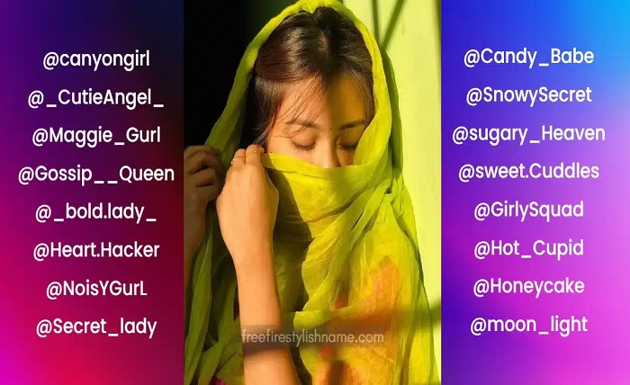instagram name for girls