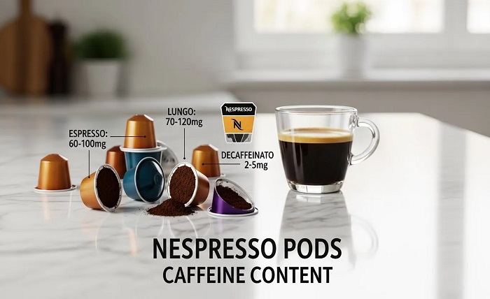 nespresso caffeine content